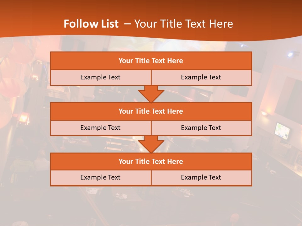 Tavern People Relax PowerPoint Template