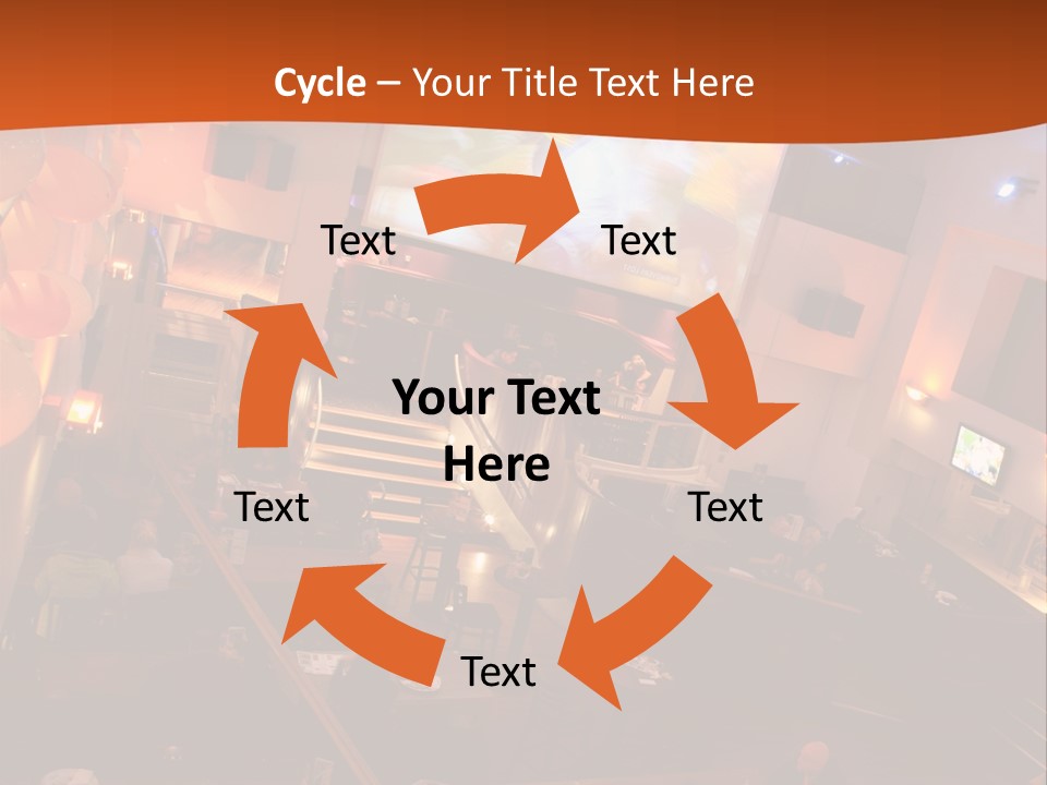 Tavern People Relax PowerPoint Template