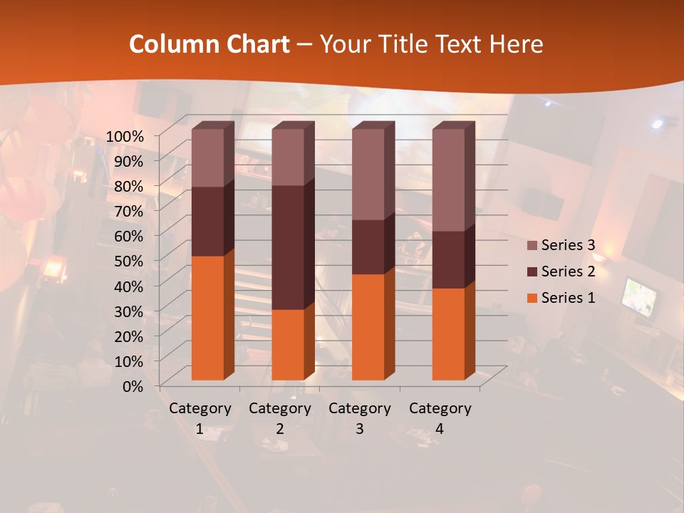 Tavern People Relax PowerPoint Template