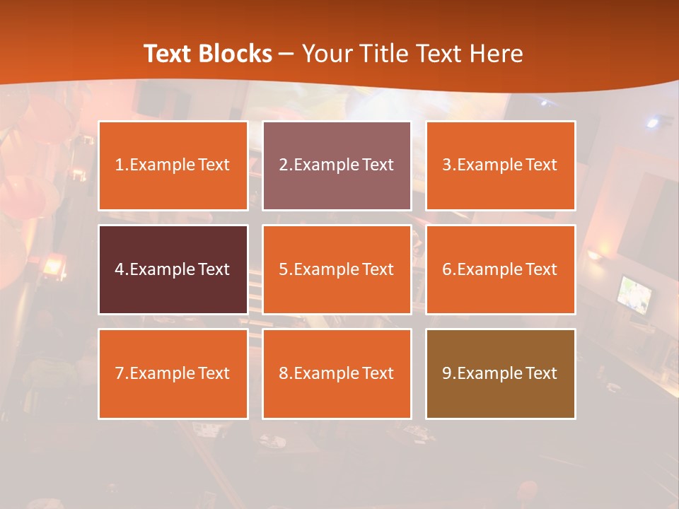 Tavern People Relax PowerPoint Template