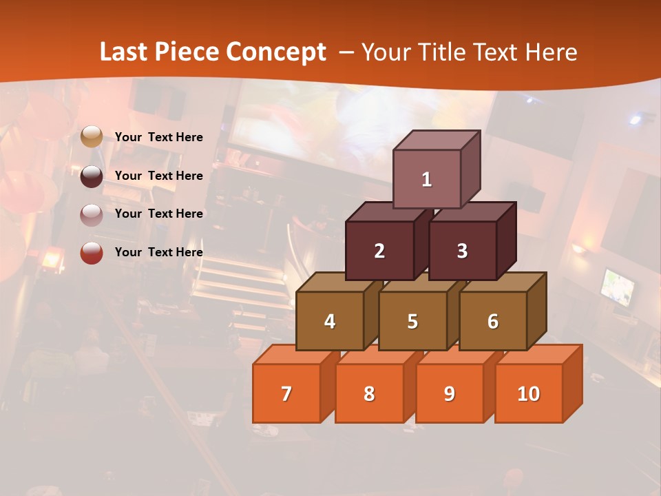 Tavern People Relax PowerPoint Template