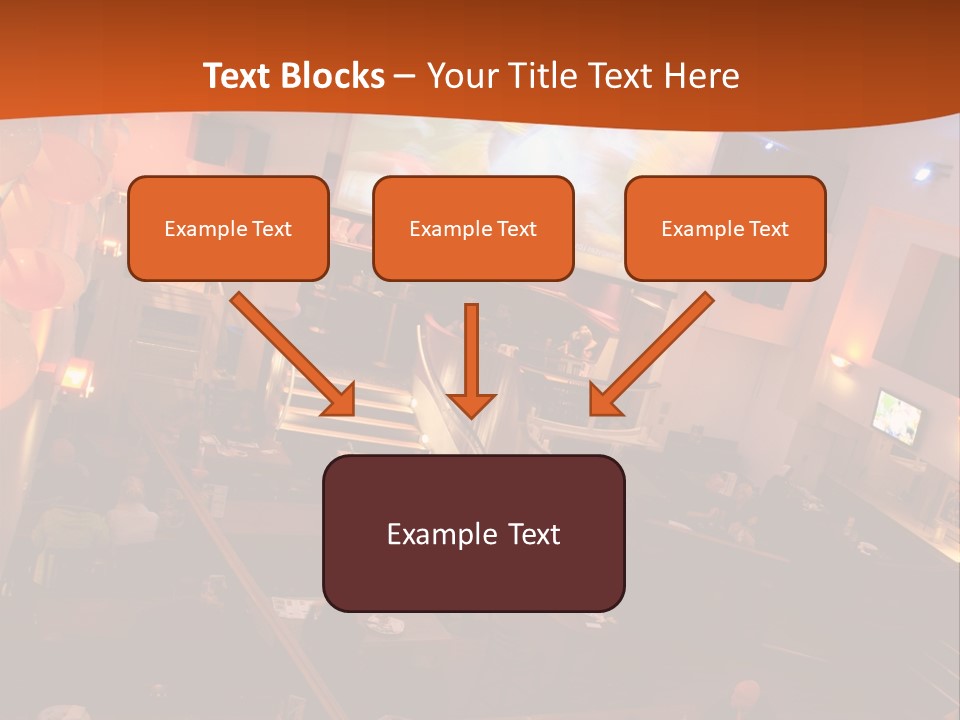 Tavern People Relax PowerPoint Template
