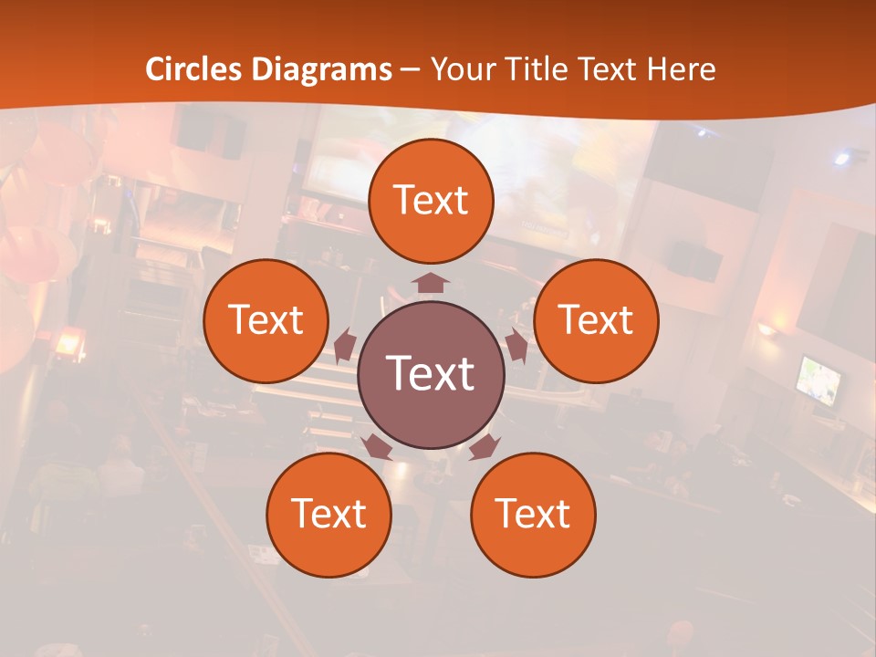 Tavern People Relax PowerPoint Template