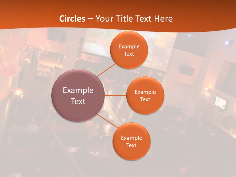 Tavern People Relax PowerPoint Template