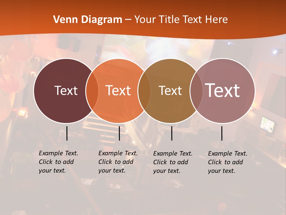 Tavern People Relax PowerPoint Template