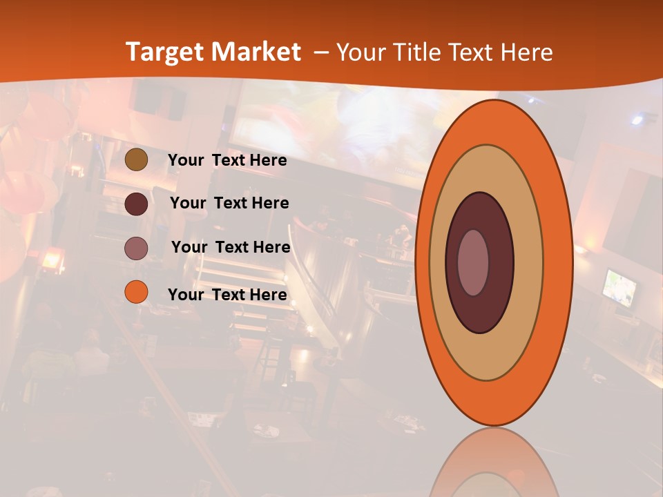 Tavern People Relax PowerPoint Template