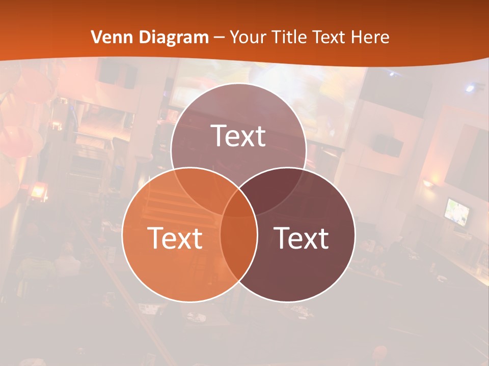 Tavern People Relax PowerPoint Template