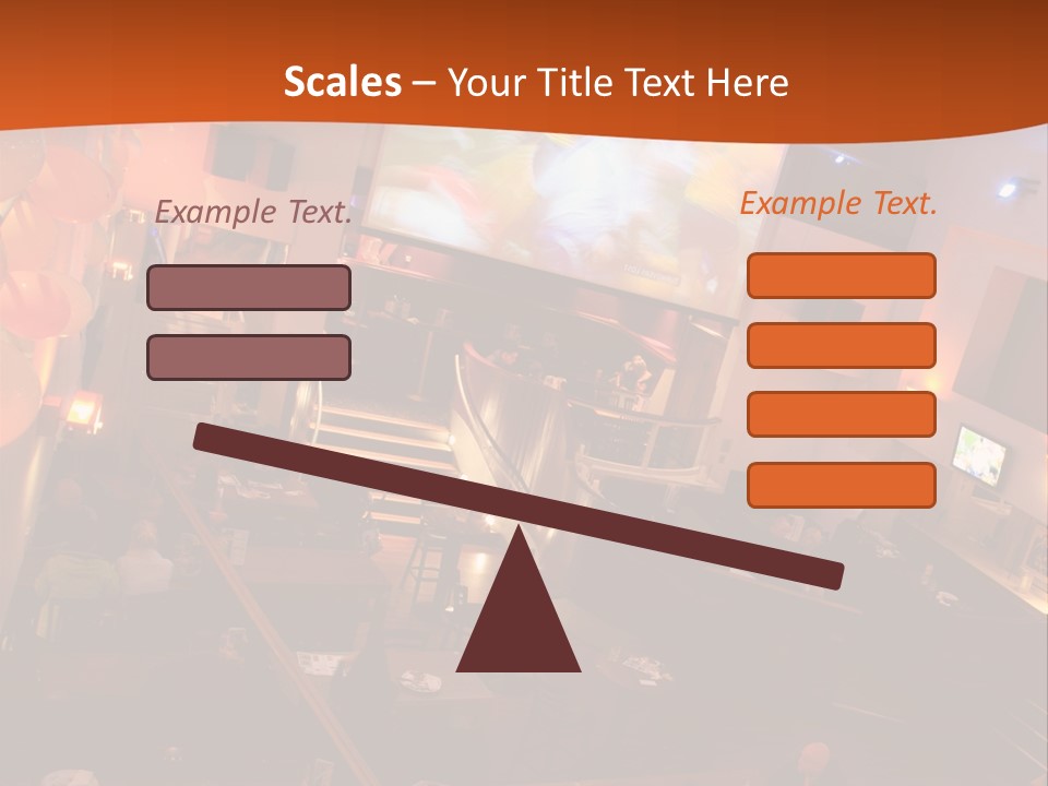 Tavern People Relax PowerPoint Template