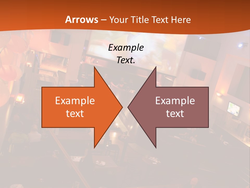 Tavern People Relax PowerPoint Template