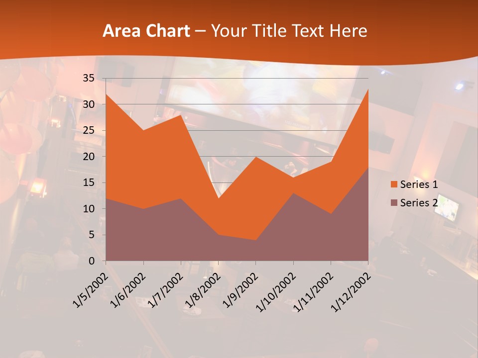 Tavern People Relax PowerPoint Template