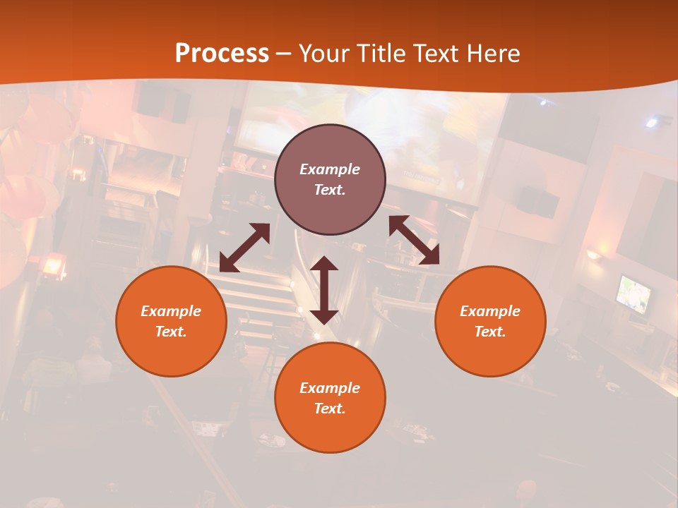 Tavern People Relax PowerPoint Template