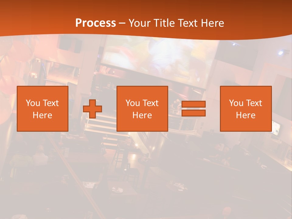 Tavern People Relax PowerPoint Template