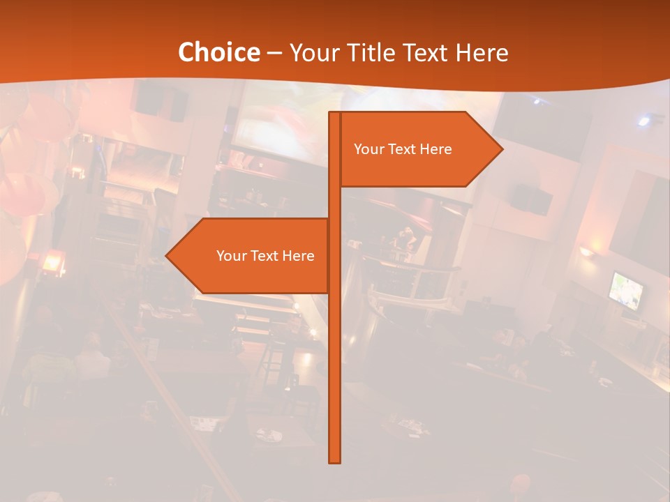Tavern People Relax PowerPoint Template