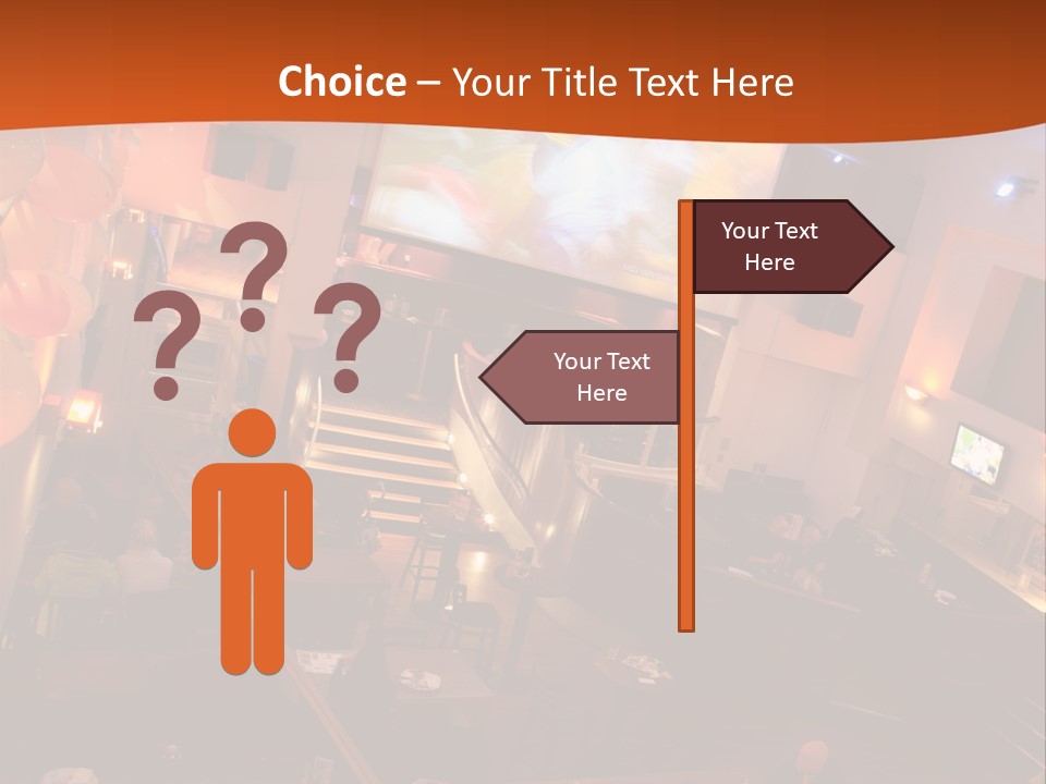 Tavern People Relax PowerPoint Template