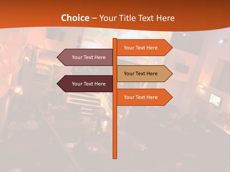 Tavern People Relax PowerPoint Template