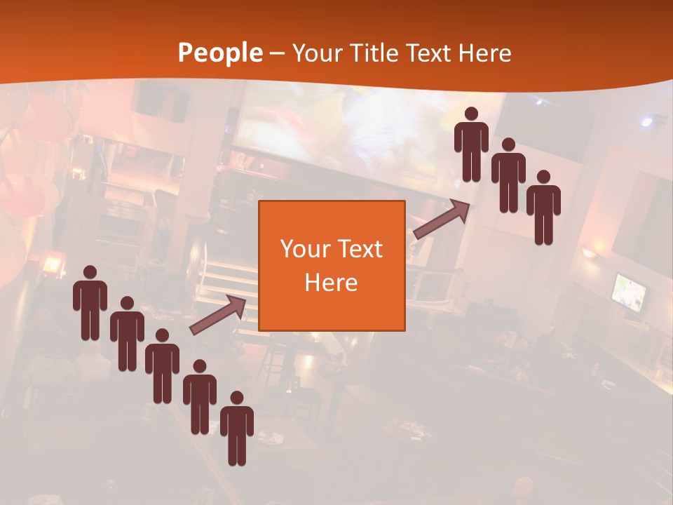 Tavern People Relax PowerPoint Template