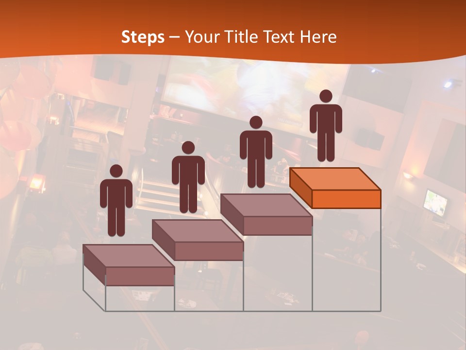 Tavern People Relax PowerPoint Template