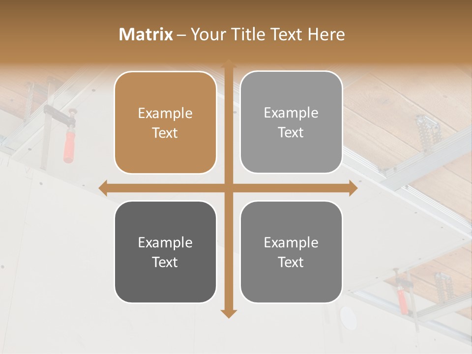 Bright Renovation Stud PowerPoint Template