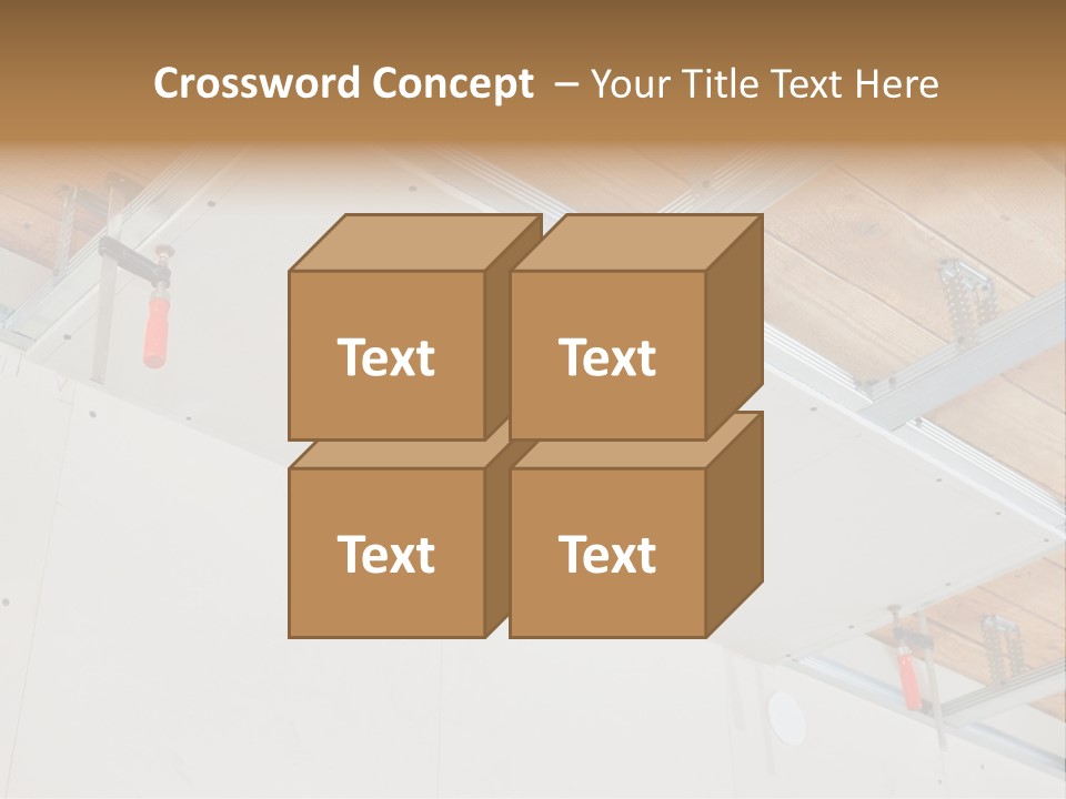 Bright Renovation Stud PowerPoint Template