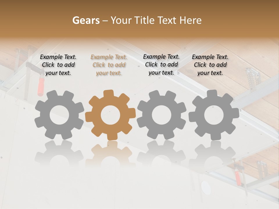 Bright Renovation Stud PowerPoint Template