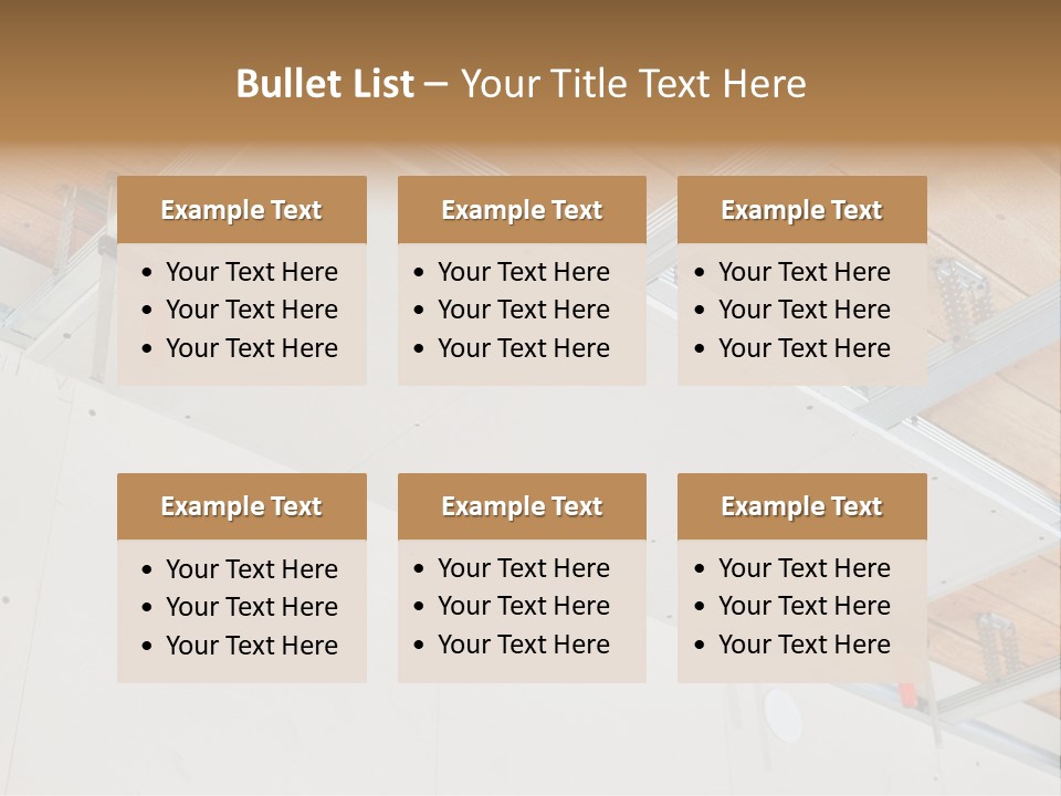 Bright Renovation Stud PowerPoint Template
