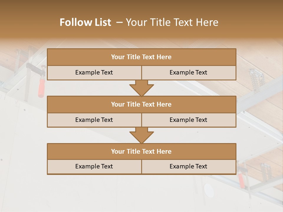 Bright Renovation Stud PowerPoint Template