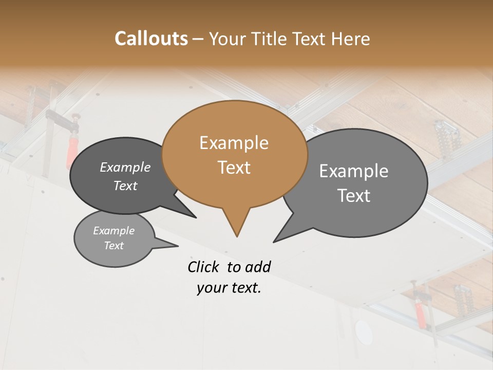 Bright Renovation Stud PowerPoint Template