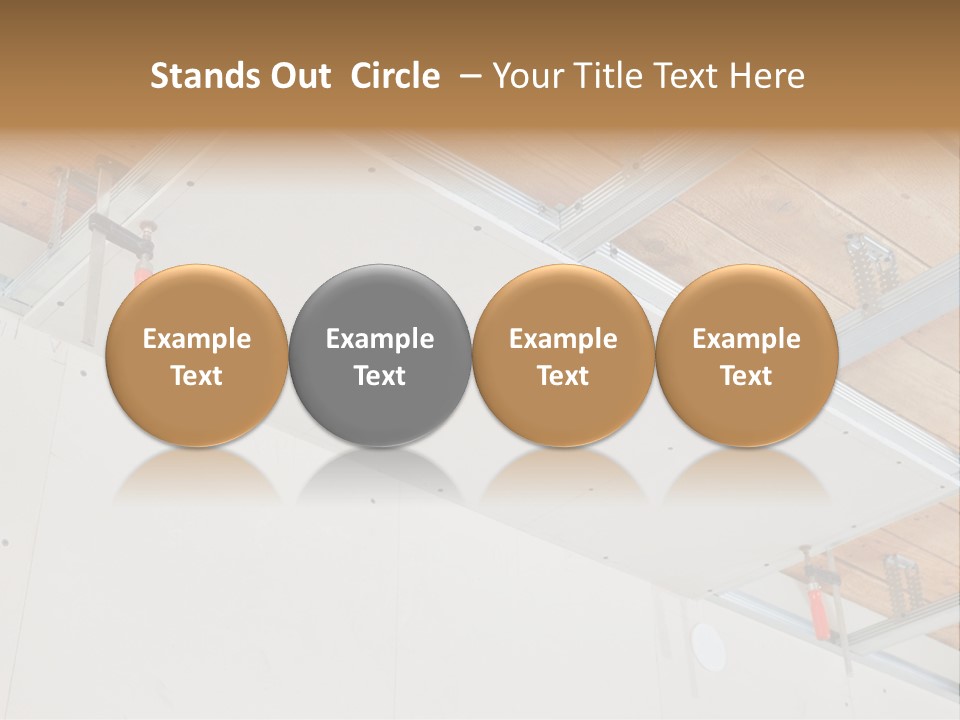 Bright Renovation Stud PowerPoint Template