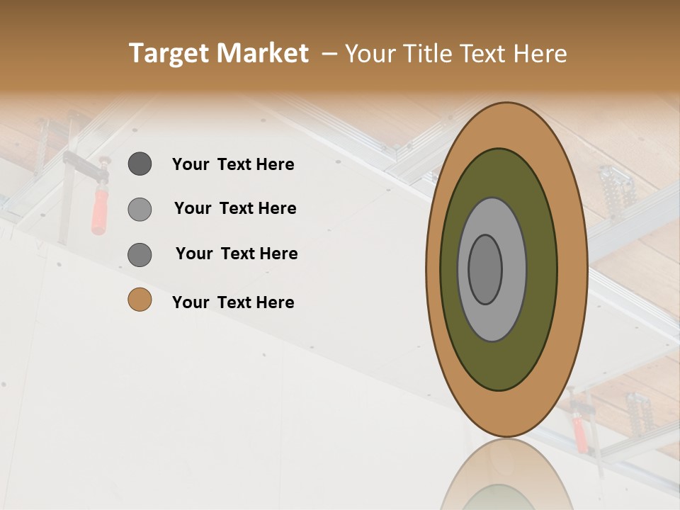 Bright Renovation Stud PowerPoint Template