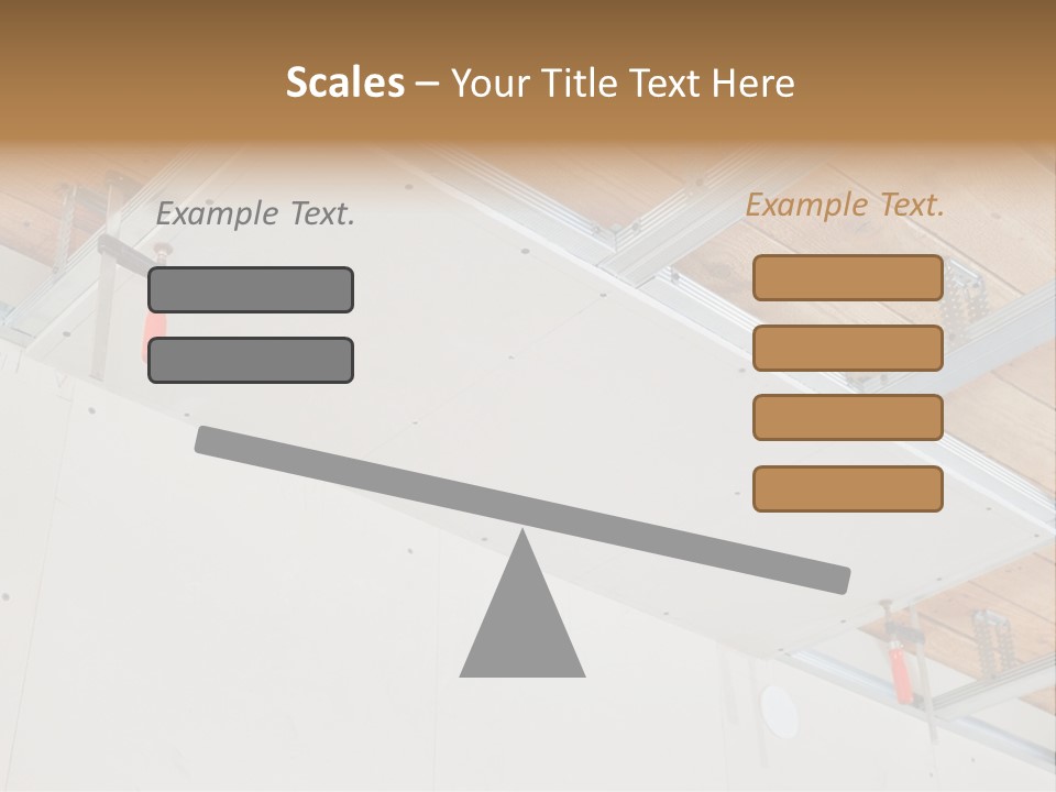 Bright Renovation Stud PowerPoint Template