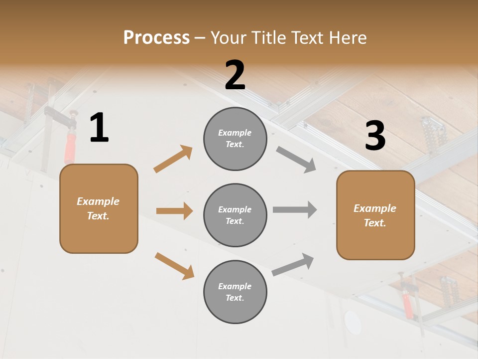 Bright Renovation Stud PowerPoint Template