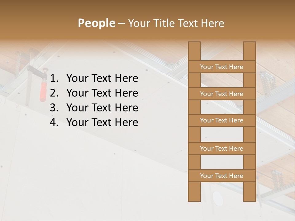 Bright Renovation Stud PowerPoint Template