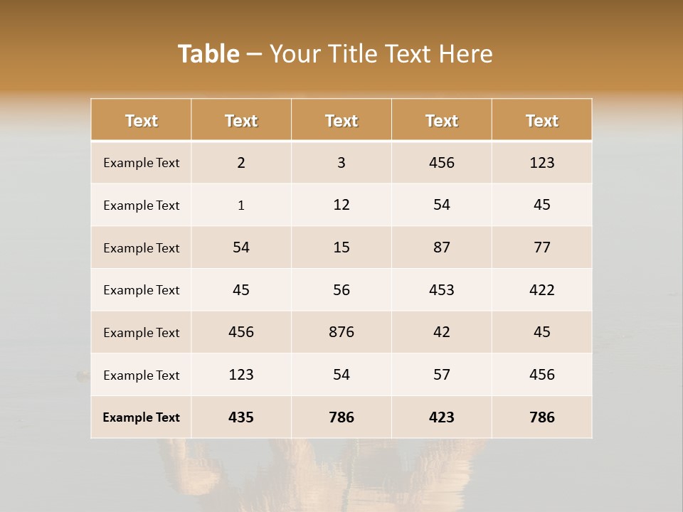 Canine Dogs Golden PowerPoint Template