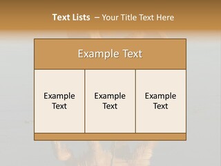 Canine Dogs Golden PowerPoint Template