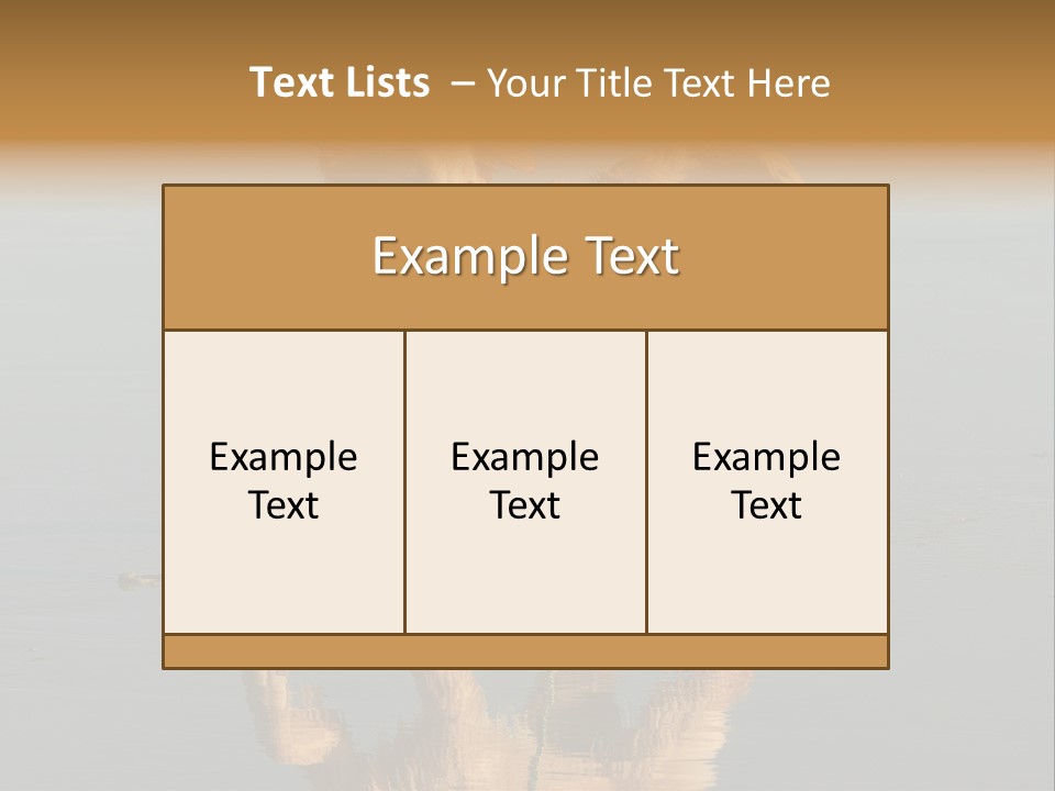 Canine Dogs Golden PowerPoint Template