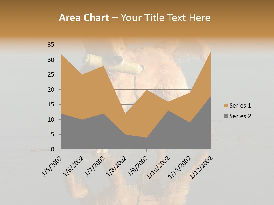 Canine Dogs Golden PowerPoint Template