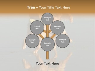 Canine Dogs Golden PowerPoint Template