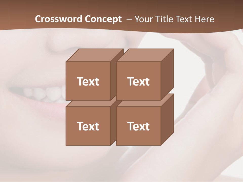 Chinese Attractive Makeup PowerPoint Template