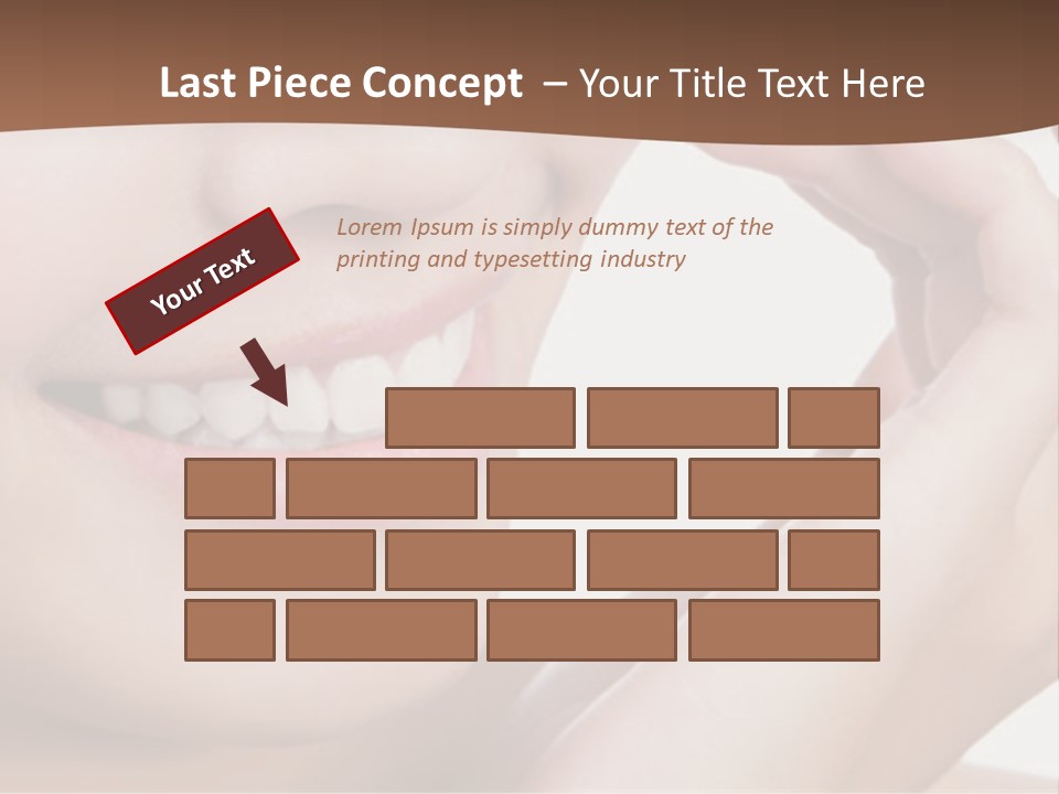 Chinese Attractive Makeup PowerPoint Template