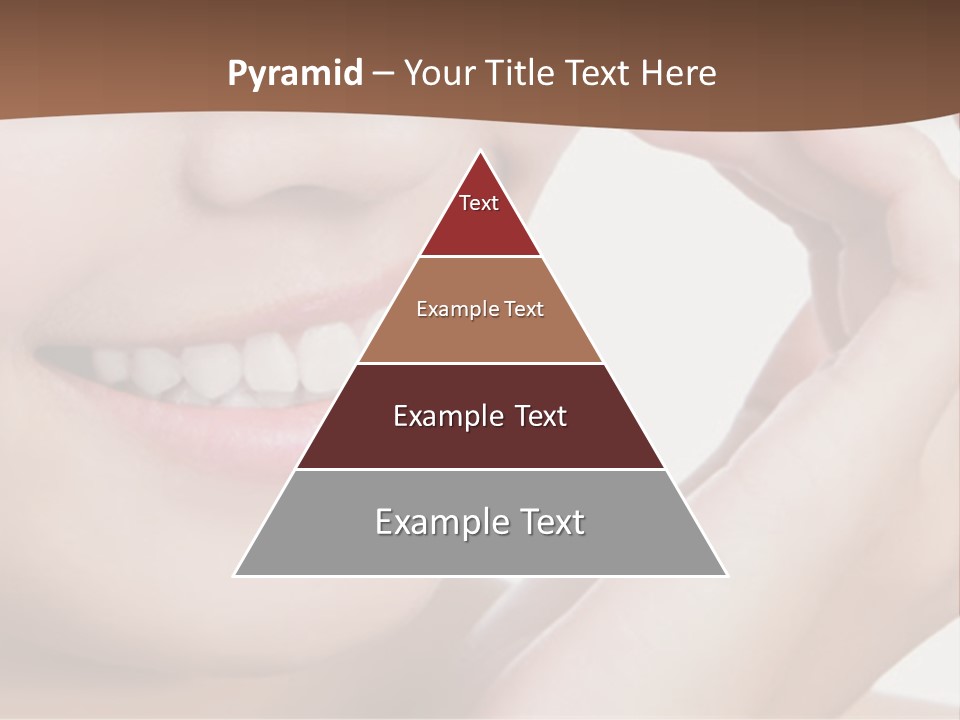 Chinese Attractive Makeup PowerPoint Template