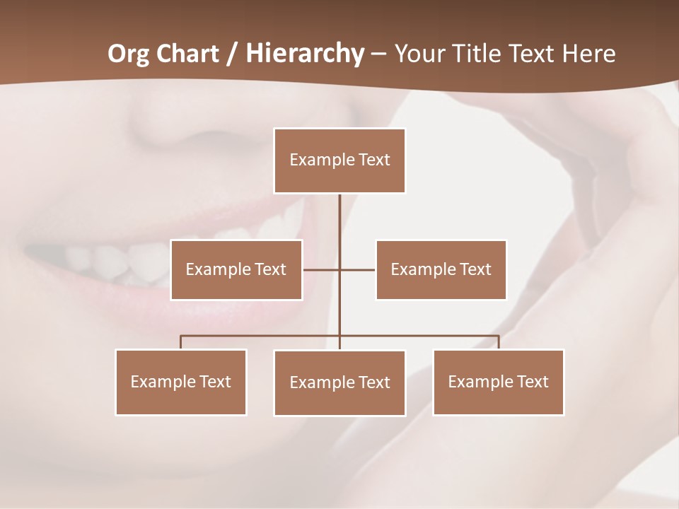 Chinese Attractive Makeup PowerPoint Template