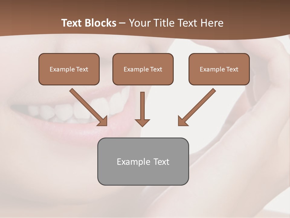 Chinese Attractive Makeup PowerPoint Template