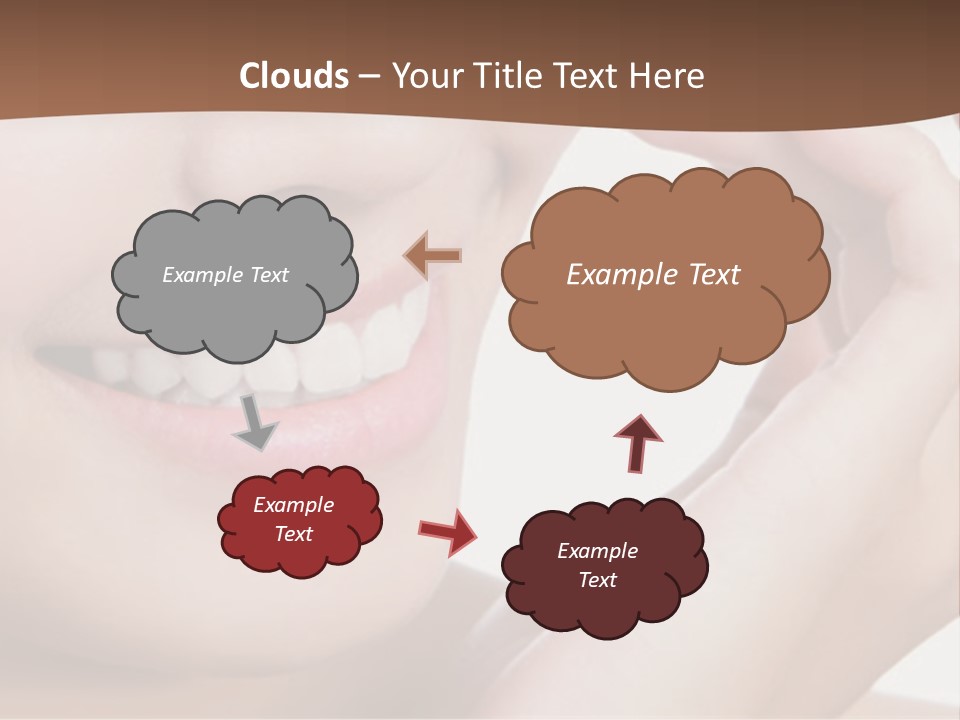 Chinese Attractive Makeup PowerPoint Template