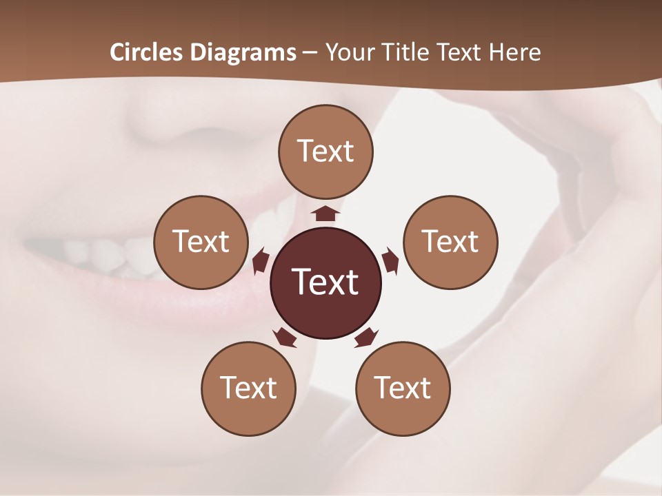 Chinese Attractive Makeup PowerPoint Template