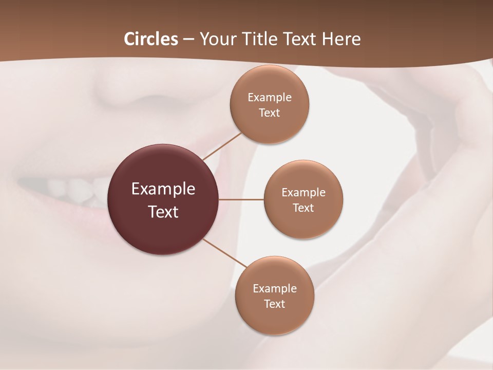 Chinese Attractive Makeup PowerPoint Template