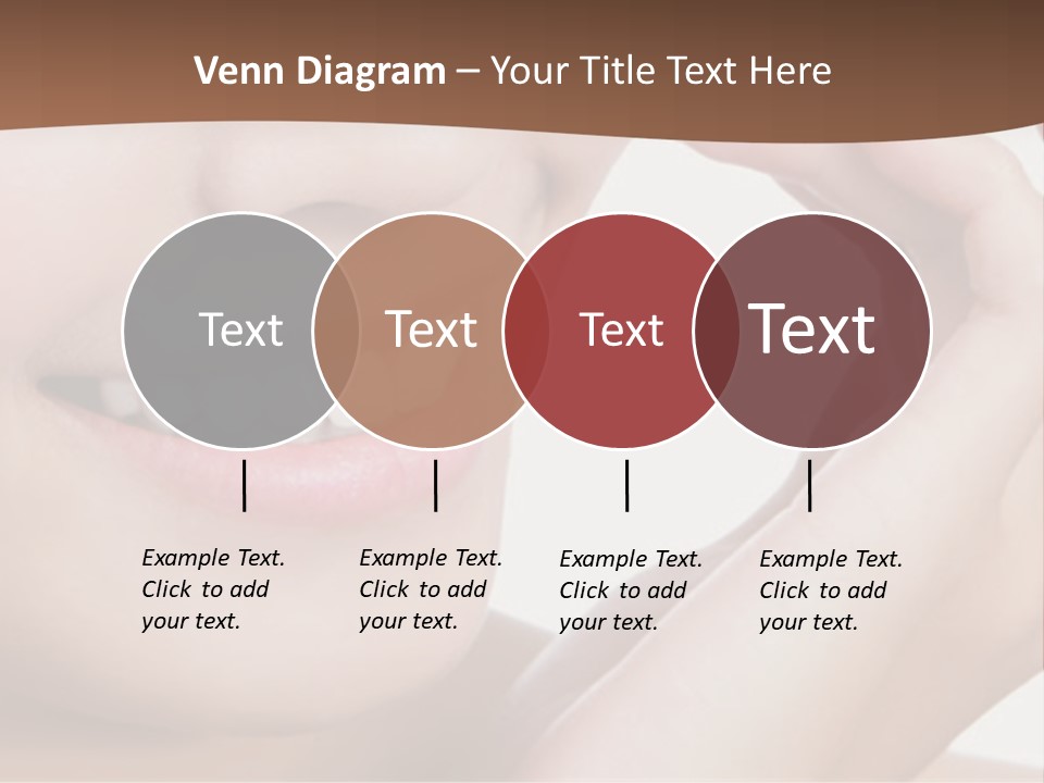 Chinese Attractive Makeup PowerPoint Template