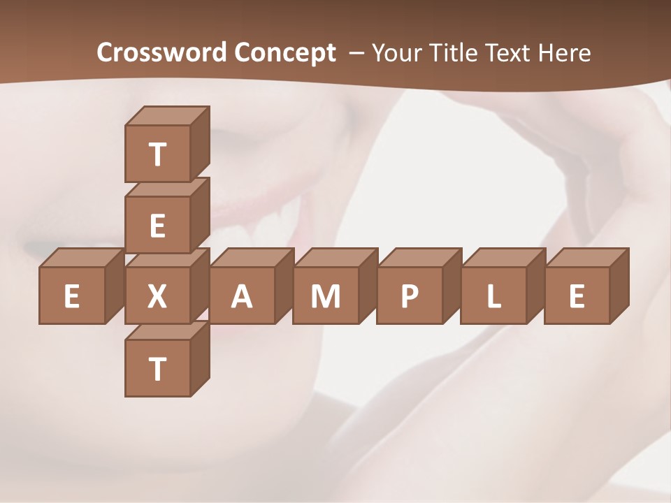 Chinese Attractive Makeup PowerPoint Template