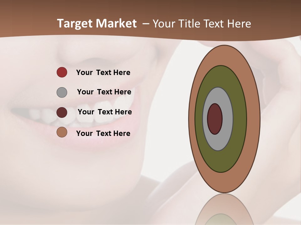 Chinese Attractive Makeup PowerPoint Template