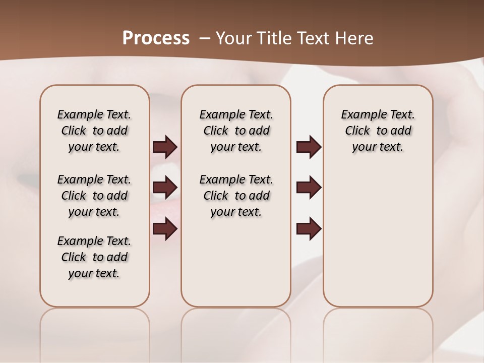 Chinese Attractive Makeup PowerPoint Template
