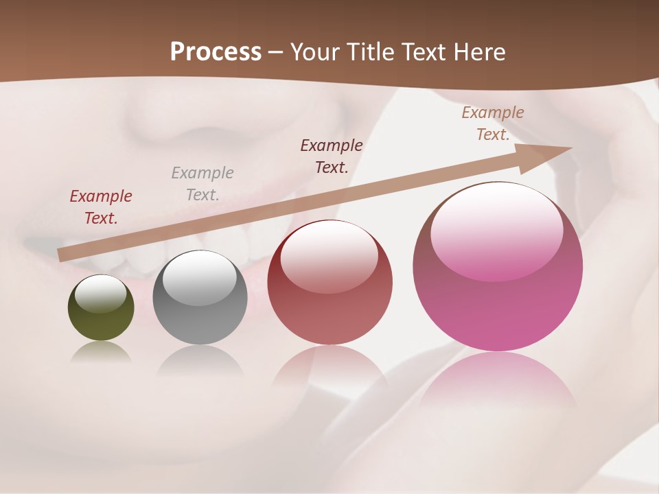 Chinese Attractive Makeup PowerPoint Template